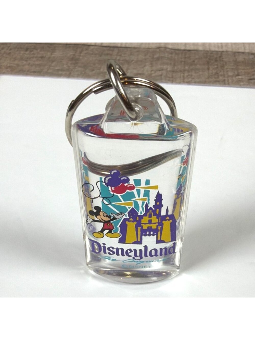 Vintage Disneyland Disney Lot Set Blue Diamond 60th Magnet Goofy Button Keychain - Picture 7 of 13